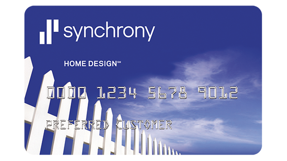 Synchrony home design card