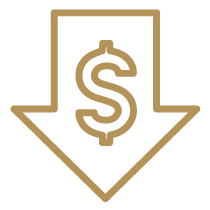 Lower cost icon