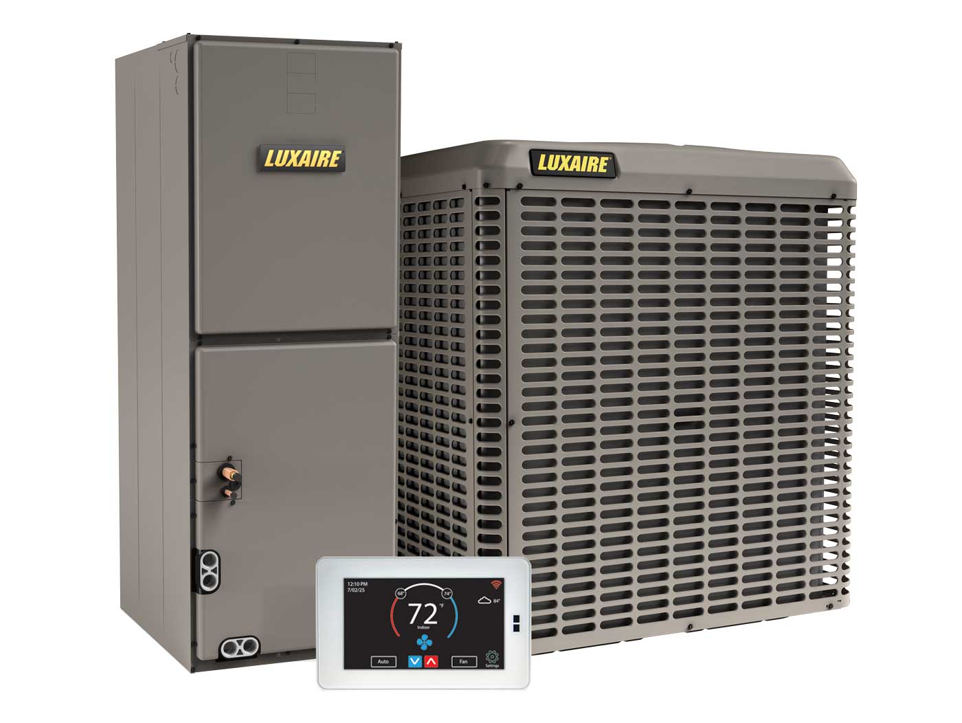 Luxaire XH9, SHC510, JHC product collage